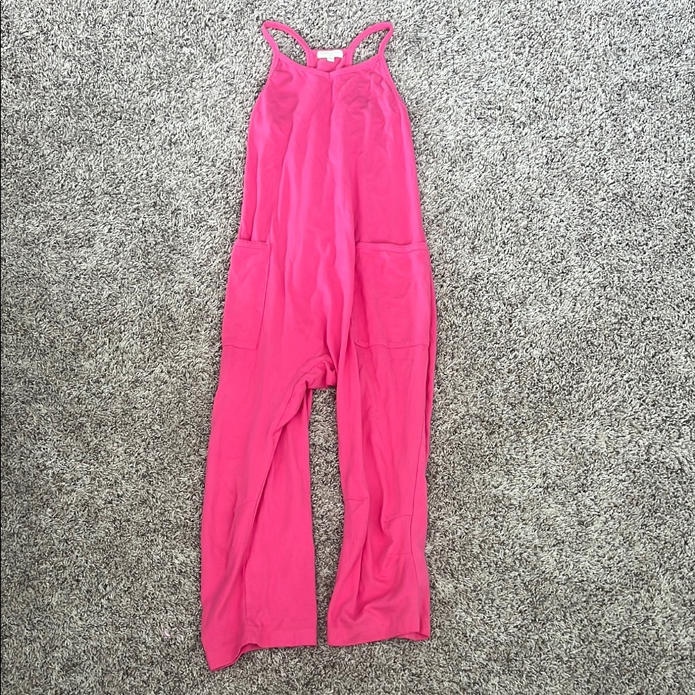 Chelsea & Violet Pink Jumpsuit with Relaxed Fit